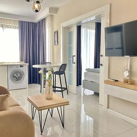 Apartment Camelia 12 1+1 On Cleopatra With Partly Seaview Alanya
